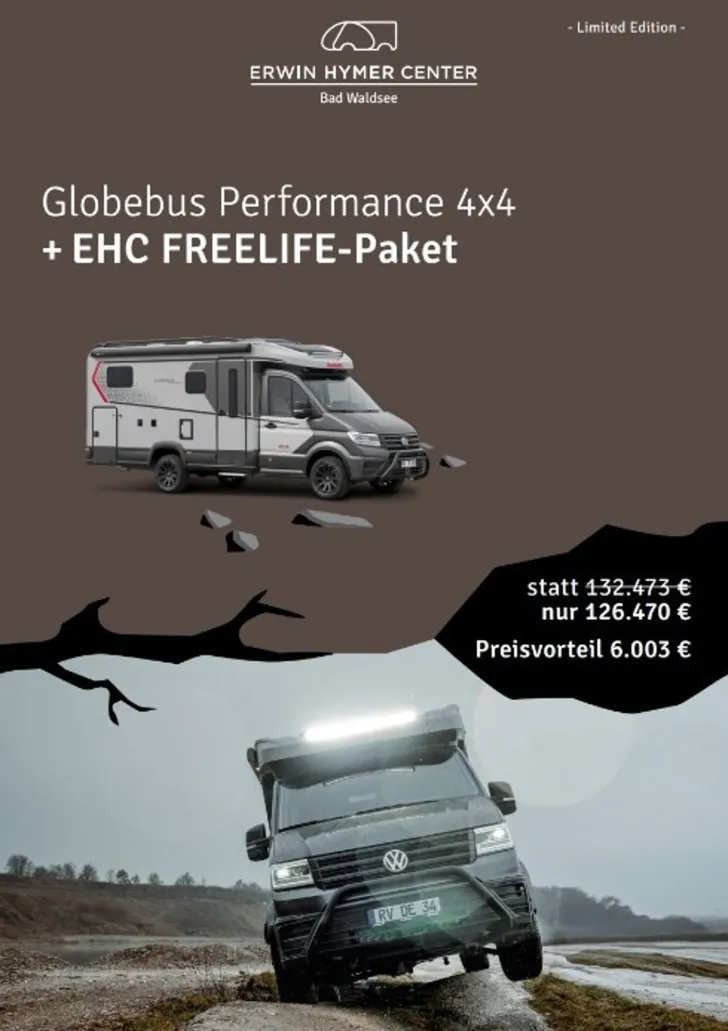 Fahrzeugbild Dethleffs Globebus Performance 4x4 T 46 Freelife Paket #3