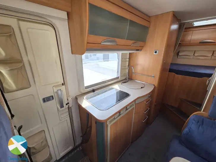 Sicht vorne-hinten Hymer B-Klasse 504