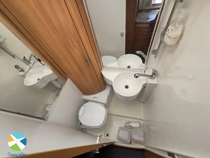 Toilette Hymer B-Klasse 504