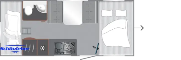 Grundriss Tag LMC Style 493 K 70 Jahre 490K Grundriss