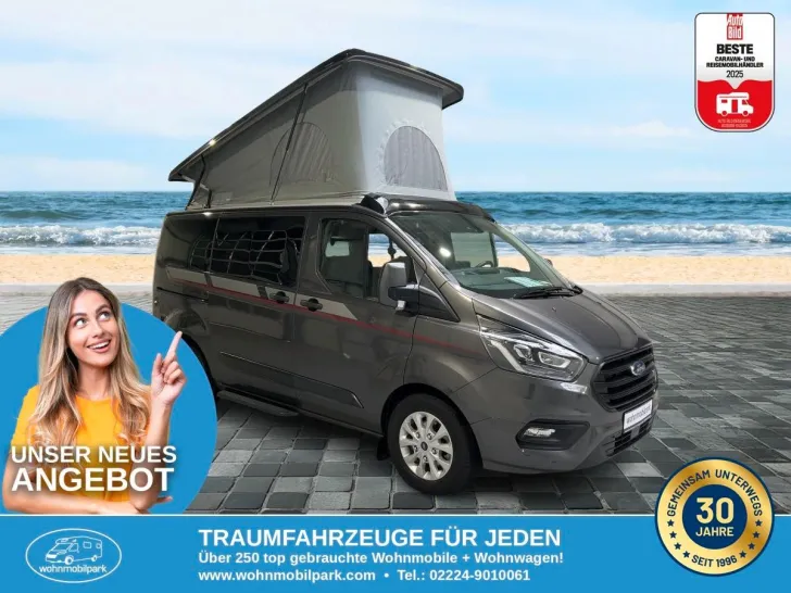 Fahrzeugbild Dethleffs Globevan/1.Hand/Automatik/Aufsteldach/Klima/Navi #1