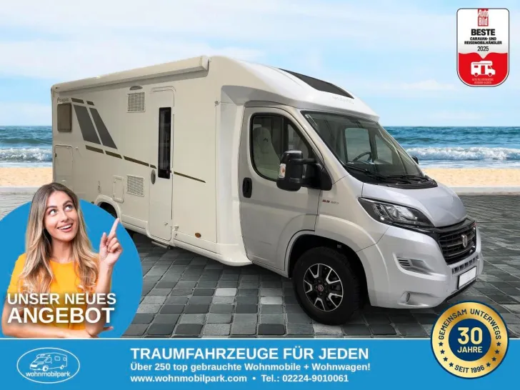 Fahrzeugbild Mooveo TI 74 EB/Einzelbetten/Garage/Klima/Markise/Euro6 #1