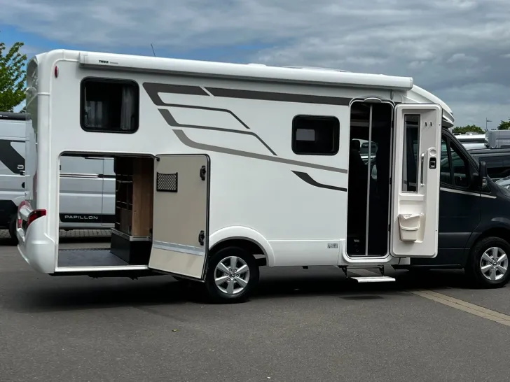 Grundriss Tag Hymer ML-T 580+Markise+2850KM!+Kamera+Sitzhzg.+ACC+