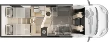 Fahrzeugbild Mobilvetta Krosser 86 NB SAT TV Markise AHK Luft #5