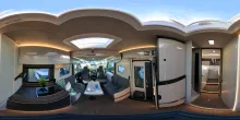 360° Innenansicht Mobilvetta Kea I86*Lithium*AUT*Outdoor*Solar*uvm.