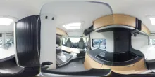 360° Innenansicht Adria Twin ALL-IN 540 SPB Solar|Markise|AHK|Alu-Räder