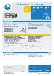 Fahrzeugbild Knaus Südwind 540 UE 60 YEARS #7