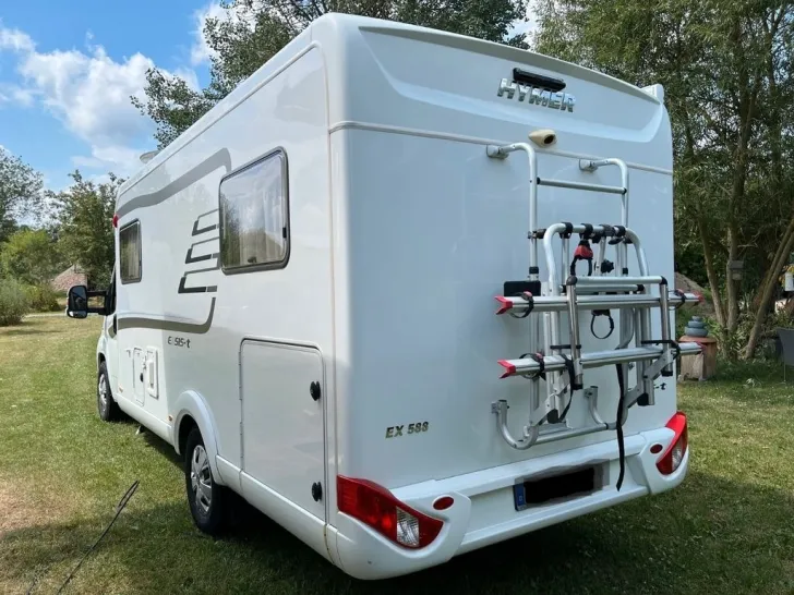 Grundriss Nacht Hymer Exsis-t 588 Gepflegt
