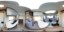 360° Innenansicht Carado V 339 Pro+, Solar, LTE, TV-Paket