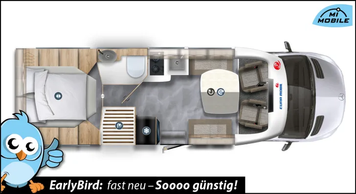 Fahrzeugbild Eura Mobil Profila T 726 QF *Early Bird Aktion 2026* #3