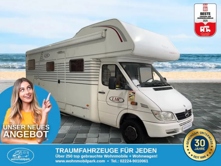 Fahrzeugbild LMC Liberty A 7405 G/Festbett/Garage/Klima/Markise #2