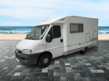 Fahrzeugbild Heku T 593/Festbett/Garage/Klima/Markise/1. Hand #2