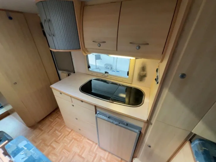Fahrzeugbild Heku T 593/Festbett/Garage/Klima/Markise/1. Hand #12