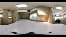 360° Innenansicht LMC Style 440 D - Abverkauf mit Doppelbett