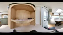 360° Innenansicht LMC Style 440 D - Abverkauf mit Doppelbett
