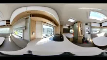 360° Innenansicht LMC Style 440 D - Abverkauf mit Doppelbett