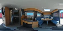 360° Innenansicht Iveco Daily 4x4 X1A21 Wilde Expeditions Truck D252