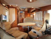 Grundriss Nacht Hymer B-Klasse 678 B Limited