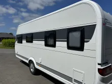 Grundriss Nacht Hobby Prestige 560 WFU Top gepflegt