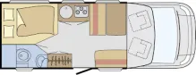 Grundriss Tag Sunlight T 63 T sehr gepflegt