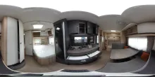 360° Innenansicht Hobby De Luxe 540 KMFe - Stockbetten