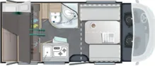 Grundriss Tag Challenger Teilintegriert S Sport Edition S294 Arctic,Drive