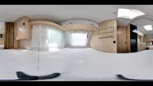 360° Innenansicht Adria Aviva 472 PK mit Stockbetten