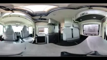 360° Innenansicht Weinsberg CaraBus 600 MQ - mit Aufstelldach