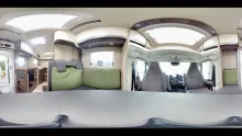 360° Innenansicht Laika Ecovip L 2009 Abverkaufsstück- Top Preis
