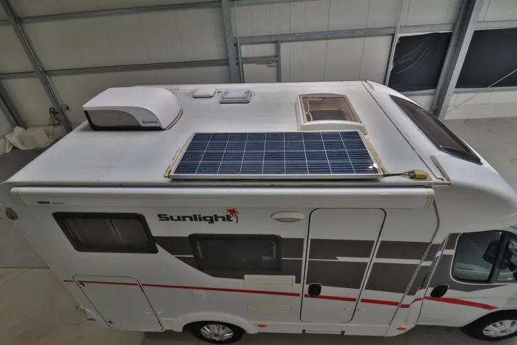 Fahrzeugbild Sunlight T 60/1.Hand/Festbett/Garage/2xKlima/Solar/Mark. #5
