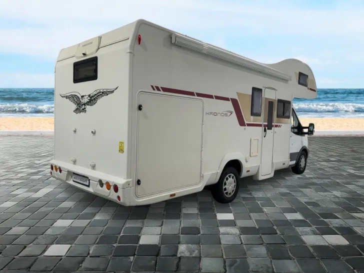 Fahrzeugbild Roller Team Kronos290/Festbett/Garage/Hubstützen/Klima/Solar #4