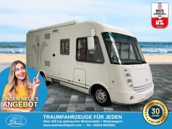 Fahrzeugbild Niesmann + Bischoff Arto 64 L/Festbett/Hubbett/ALDE/Solar #1
