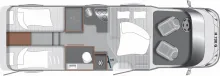 Grundriss Nacht LMC Tourer Lift H 730 G mit Winterpaket