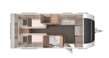 Grundriss Tag Knaus Südwind 540 UE Black Selection Modell 2026
