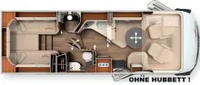 Grundriss Tag Carthago chic e-line I 50 LE DA Mercedes - Listenpreis 236.375,00 !