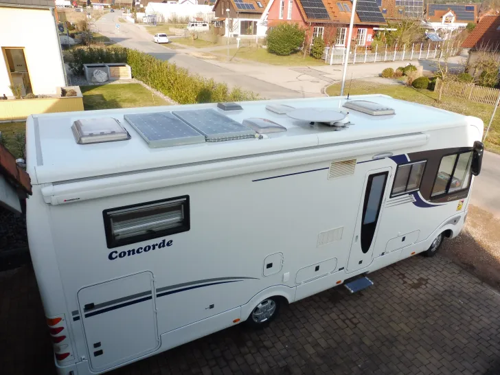 Grundriss Nacht Concorde Carver 821 LS