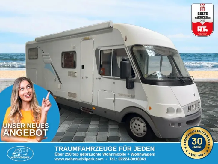 Fahrzeugbild Hymer B 674 / Einzelbetten / Hubbett / Garage #1
