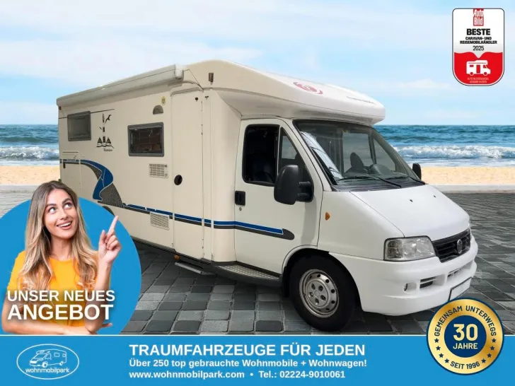 Fahrzeugbild Eura Mobil Contura 742 EB/Einzelbetten/Garage/Solar/Markise #1