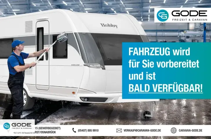 Fahrzeugbild Hobby de luxe 495 UL/Mover/TOP Zustand #1