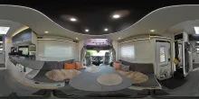 360° Innenansicht Chausson Teilintegrierte 640 Titanium Ultimate Top Ausstattung