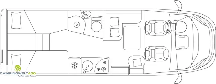 Fahrzeugbild Laika ECOVIP L 3009*AUTOM.*MARKISE*RFK* #2