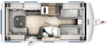 Grundriss Tag Fendt Apero 515 SG IC-Blackline