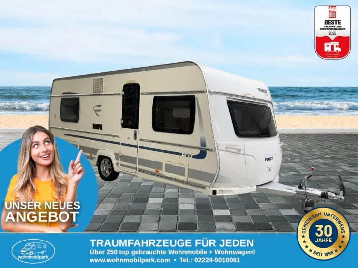 Fahrzeugbild Fendt Saphir 560 FHD/ Festbett / Rundsitzgruppe #1