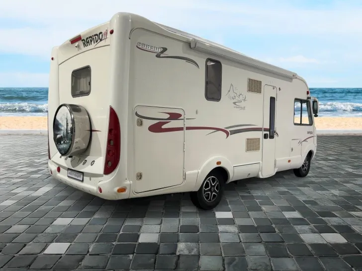 Fahrzeugbild Rapido Le Randonneur 9083 DF/Festbett/Garage/Hubbett/So #4