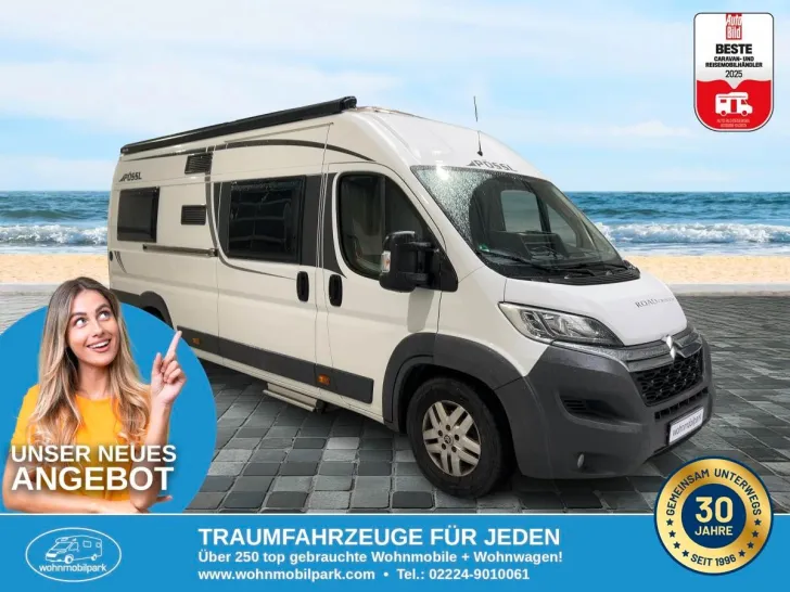 Fahrzeugbild Pössl Roadcruiser/Einzelbetten/SAT/Solar/Markise #1