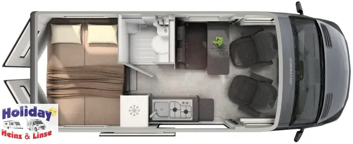 Grundriss Tag Hymer Grand Canyon S