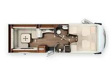 Grundriss Tag Carthago liner-for-two I 53 gut gepflegt Luxus K