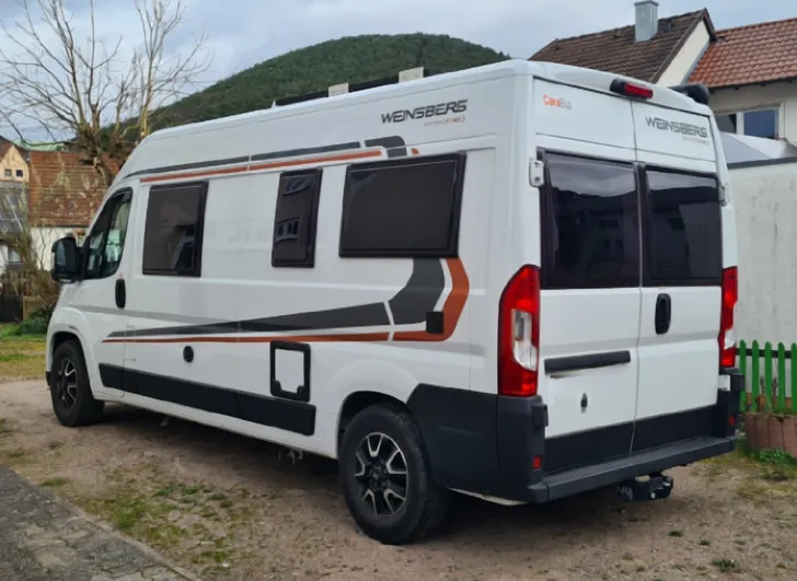 Grundriss Tag Weinsberg CaraBus 600 MQ EDITION [FIRE] Sehr gepflegt