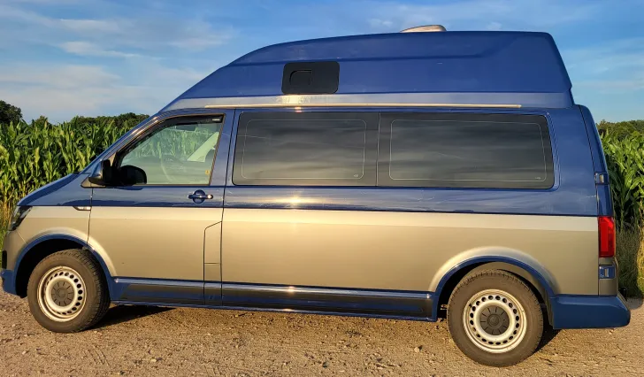 Grundriss Nacht VW California T6 AvantGart-Ausbau, SCA Hochdach