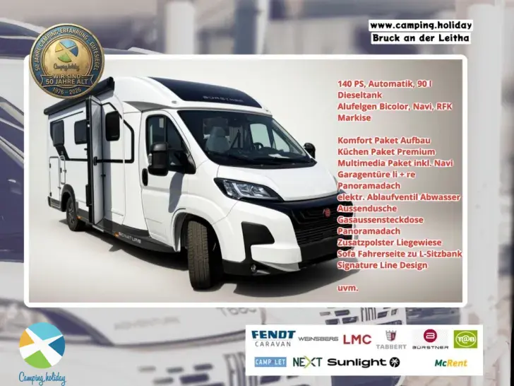 Frontal Vorne Bürstner Signature SFT 7.0